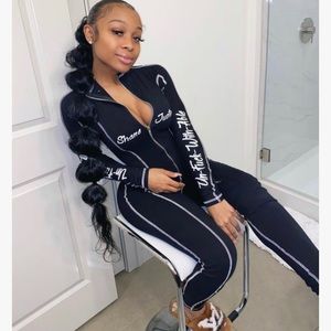 Unfuckwitable jumpsuit/bodysuit